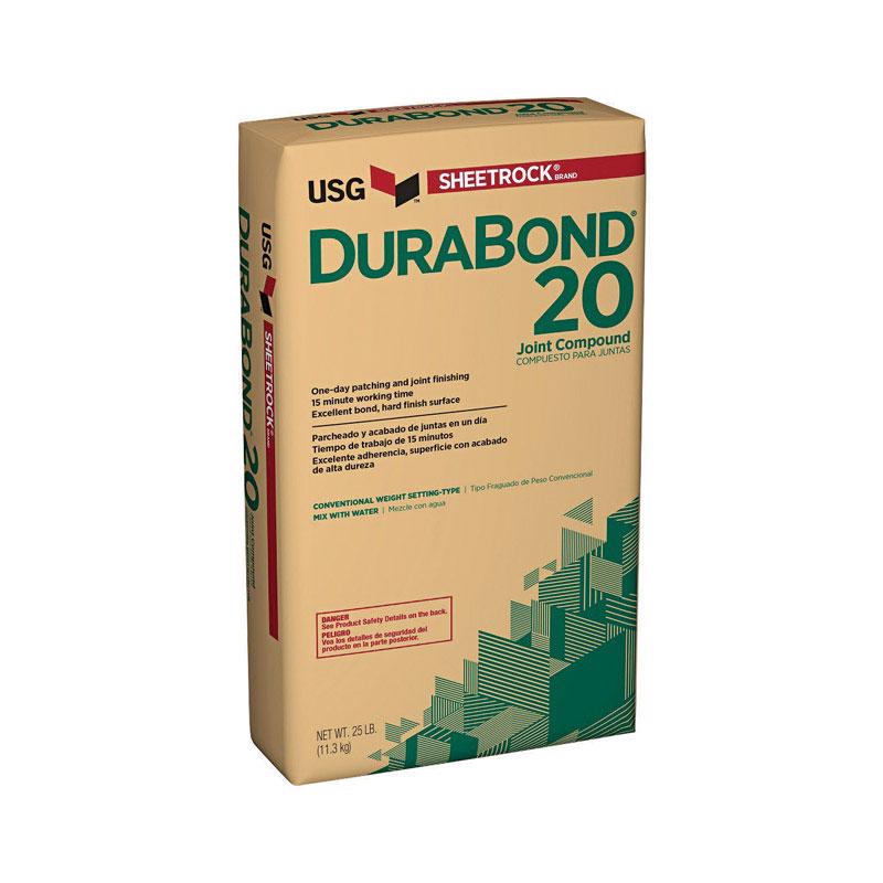 USG Sheetrock Durabond 20 Natural Lightweight Joint Compound 25 lb