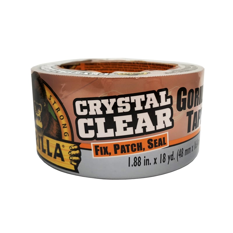 Gorilla 1.88 in. W X 18 yd L Clear Repair Tape