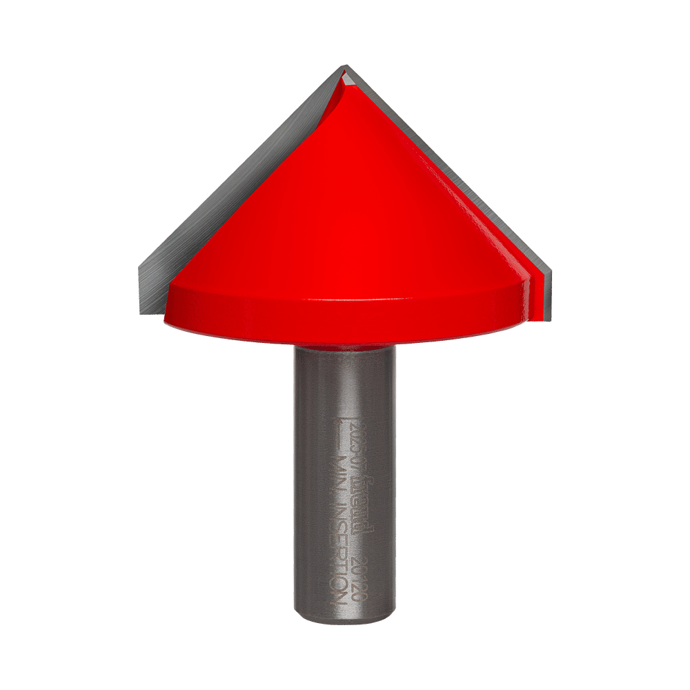 Freud 2 in. D X 2 in. X 2-7/8 in. L Carbide V Grooving Router Bit