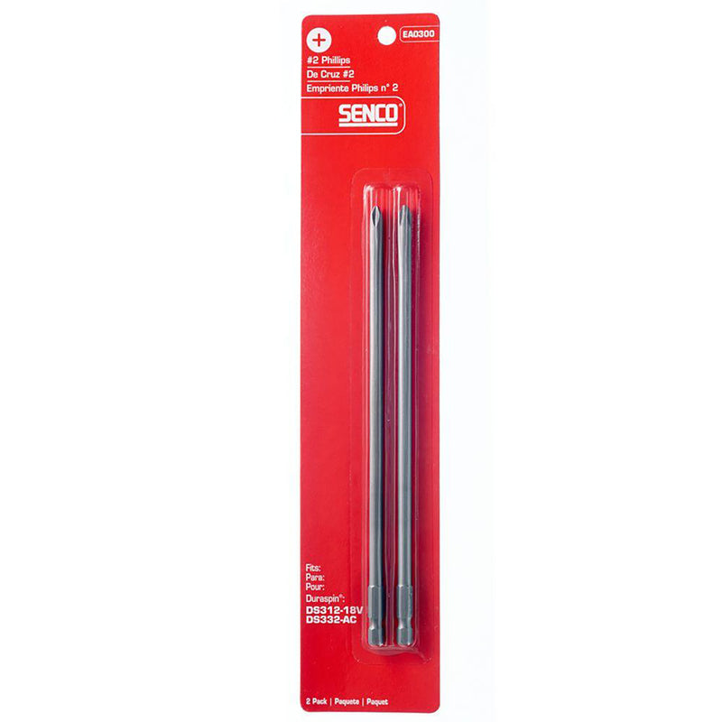 Senco Phillips #2 X 7-1/2 in. L Replacement Bit Steel 2 pk
