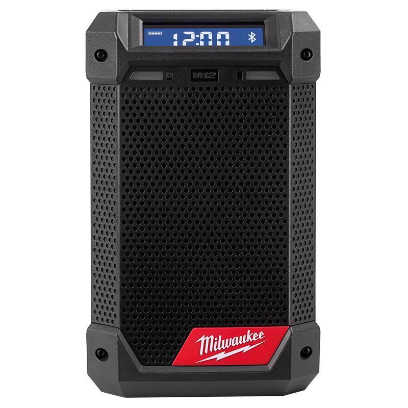Milwaukee M12 Wireless Bluetooth Weather Resistant Radio + Charger