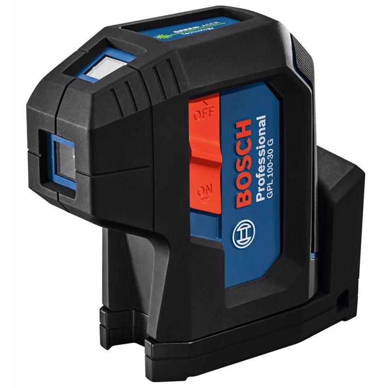 Bosch 3 beam Self Leveling 3-Beam Spot Laser 125 ft. 5 pc