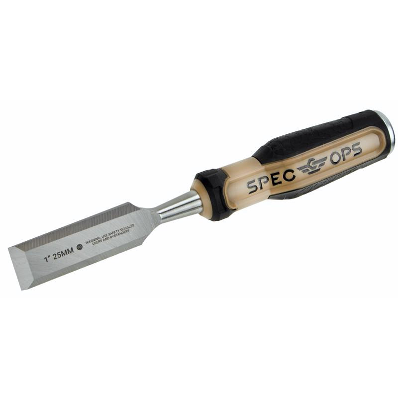 Spec Ops 1 in. W X 4-1/4 in. L Wood Chisel 1 pc