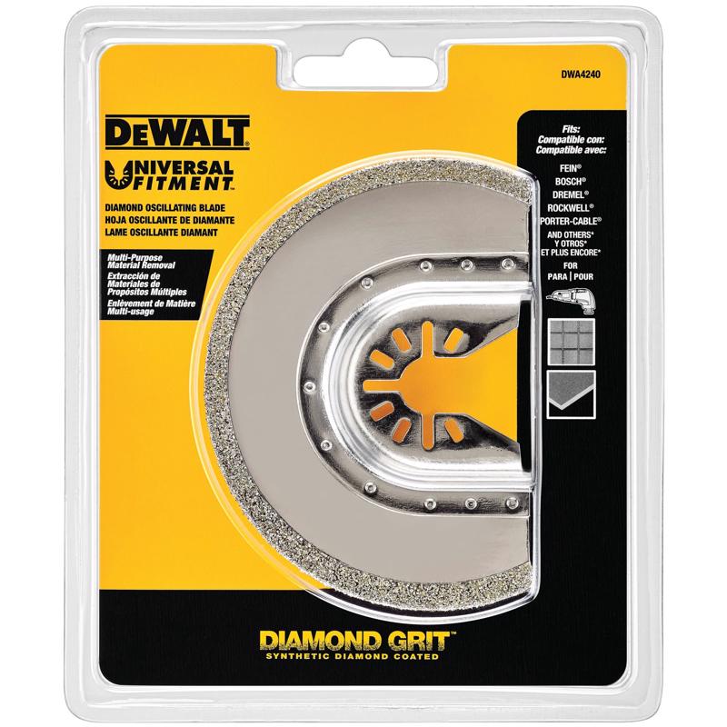 DEWALT Universal Fitment Carbide Semi-Circle Diamond Saw Blade 1 pk
