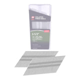 2-1/2 in. L X 15 Ga. Angled Strip Stainless Steel Finish Nails 1000 pk