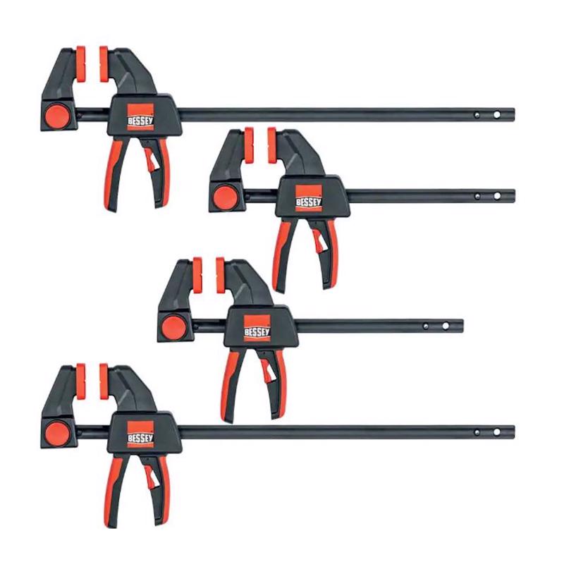 Bessey EHK Series Trigger Combination Clamp Set 4 pc