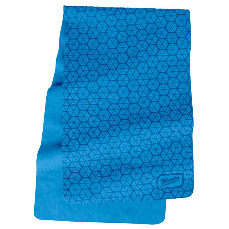 Milwaukee ANSI Type R Class 2 Breakaway High Visibility Mesh Cooling Towel Blue