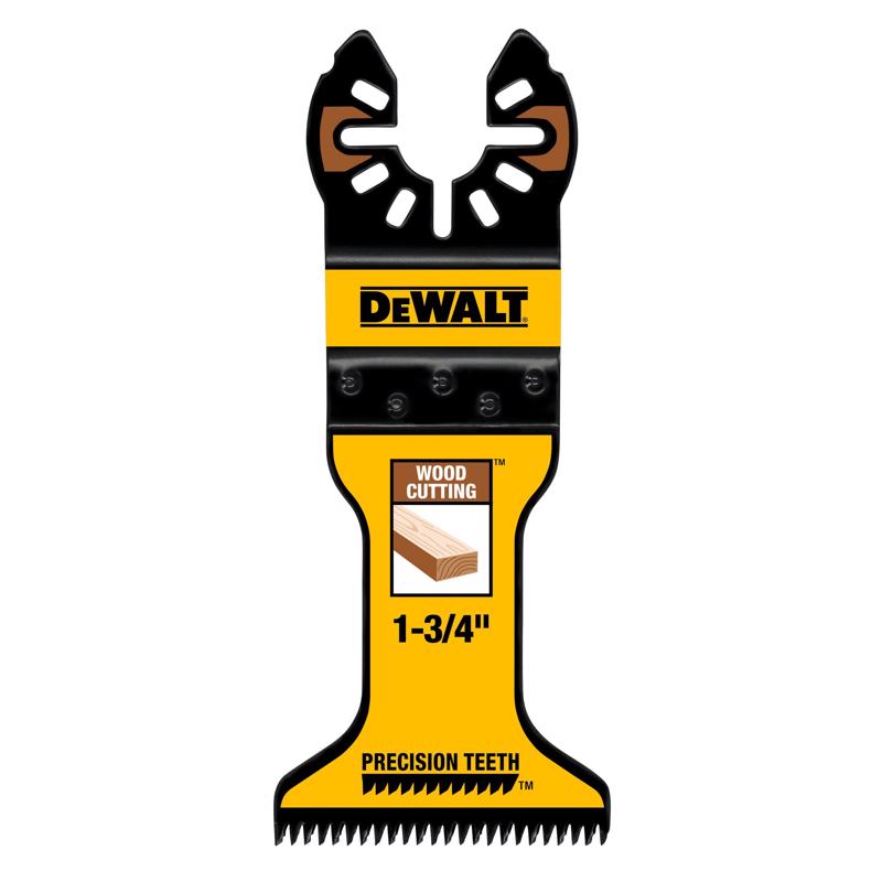DEWALT Precision Teeth 1-3/4 in. W Oscillating Blade 1 pk
