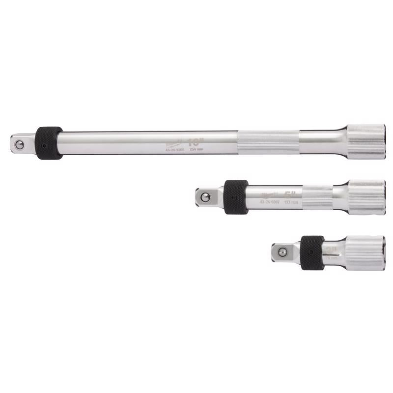 Milwaukee 1/2 in. drive Locking Socket Extension Set 3 pc