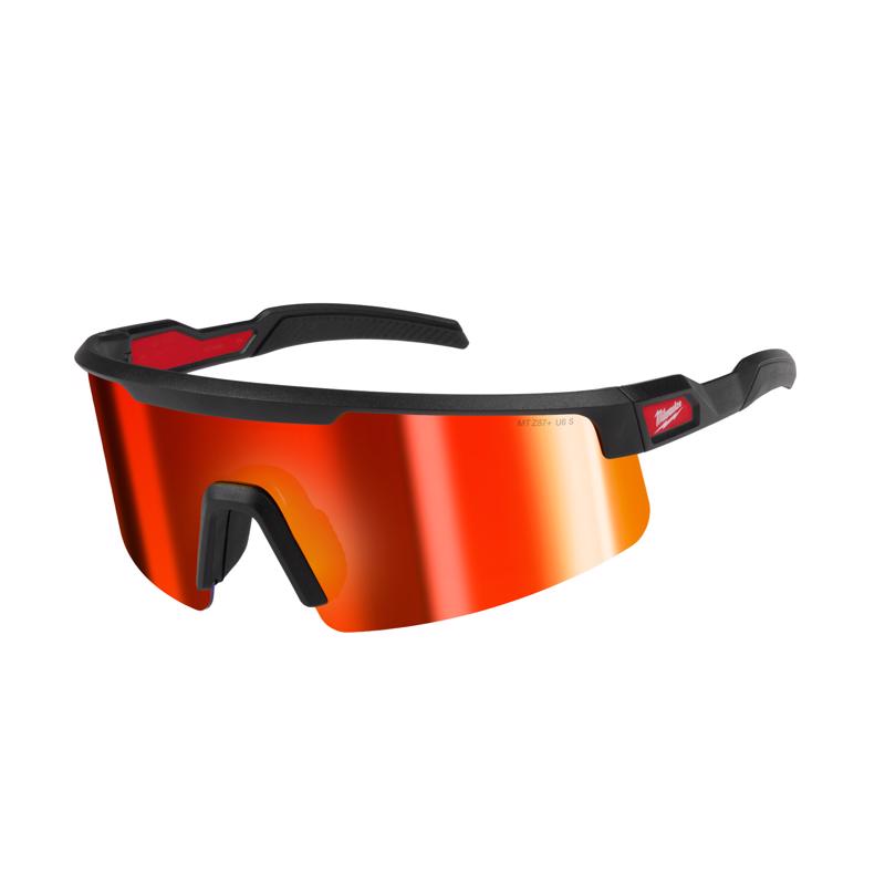 Milwaukee Wrap Around Safety Glasses Black Frame 1 pk