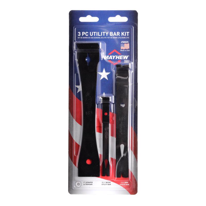 Mayhew Wrecking Bar Set 3 pc