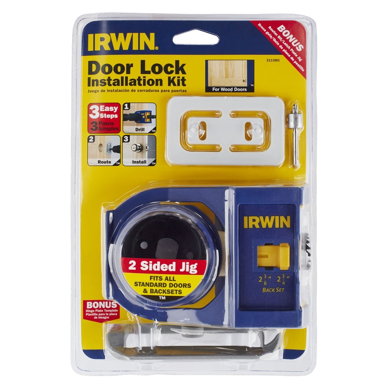 IRWIN Door Lock Installation Kit