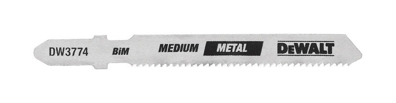 DEWALT 3 in. High Carbon Steel T-Shank Jig Saw Blade 18 TPI 5 pk