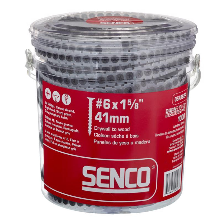 Collated drywall screws, 1000 pack