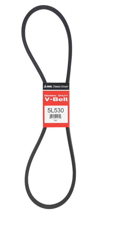 Mitsuboshi FHP General Utility V-Belt 0.63 in. W X 53 in. L For Fractional Horsepower Motors