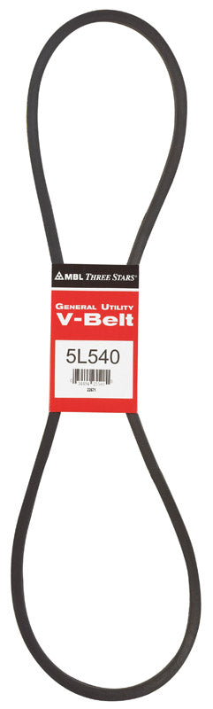 Mitsuboshi FHP General Utility V-Belt 0.63 in. W X 54 in. L For Fractional Horsepower Motors