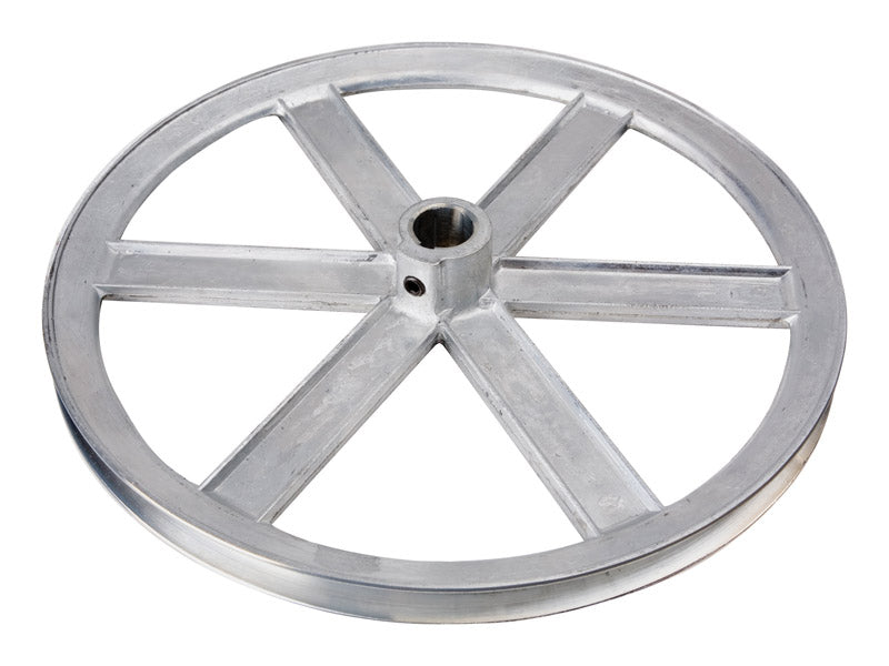 Chicago Die Cast 6 in. D X 1/2 in. D Zinc Single V-Grooved Pulley