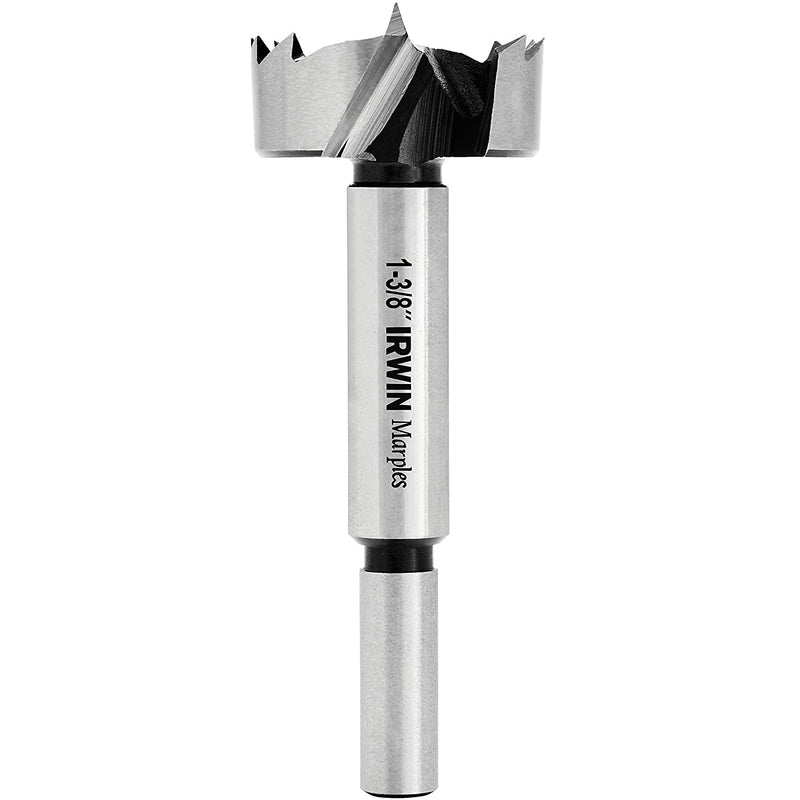 IRWIN Marples 1-3/8 in. X 4 in. L Carbon Steel Forstner Drill Bit Round Shank 1 pc