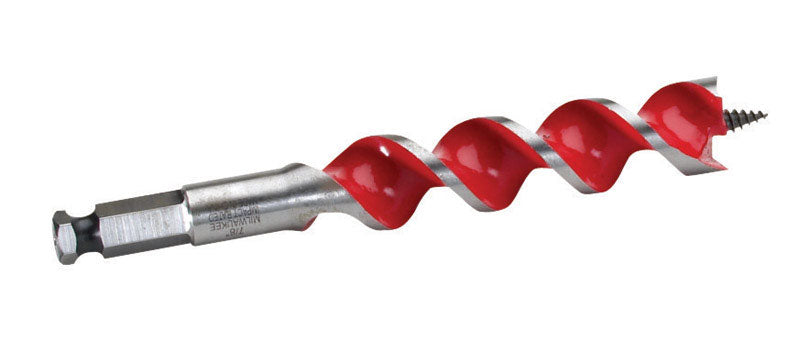 Milwaukee 7/8 in. D X 6.5 in. L Auger Bit Hardened Steel 1 pc