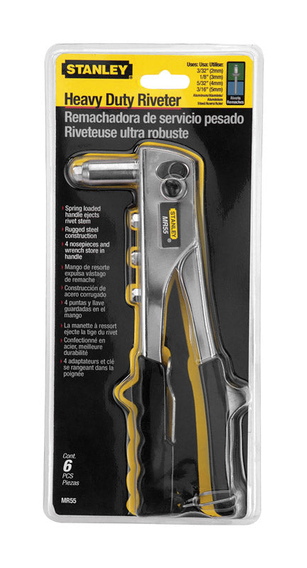 STANLEY Steel Rivet Tool Yellow 1 pc