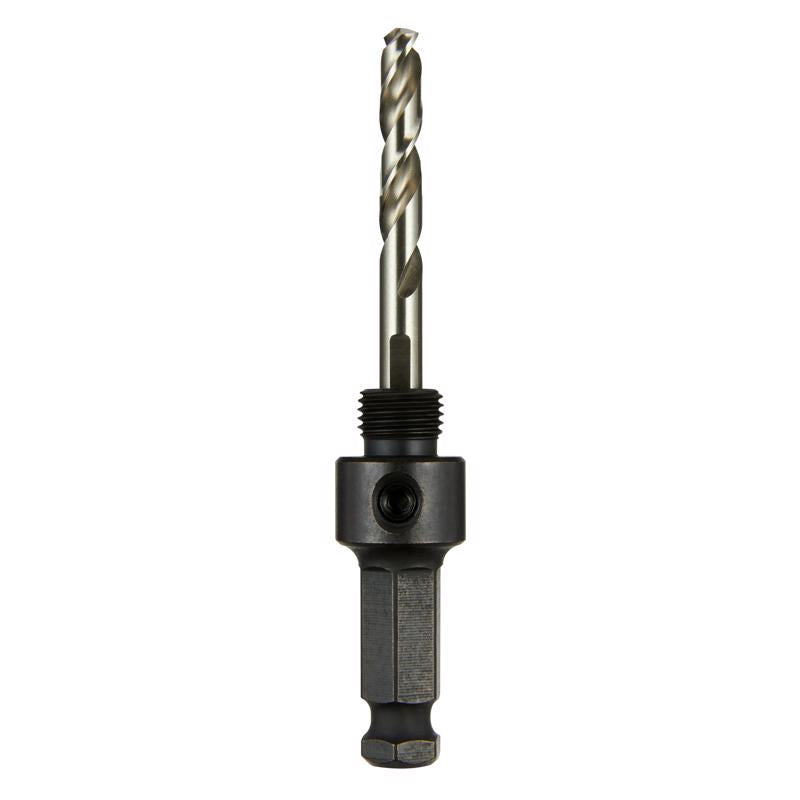 Milwaukee Hardened Steel Basic 7/16 in. D Hole Saw Arbor Arbor Included