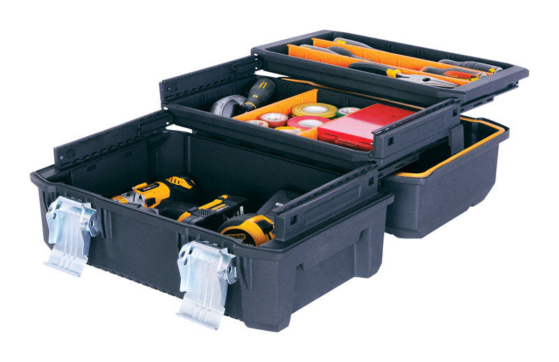 STANLEY Fatmax 18 in. Cantilever Tool Box Black/Yellow