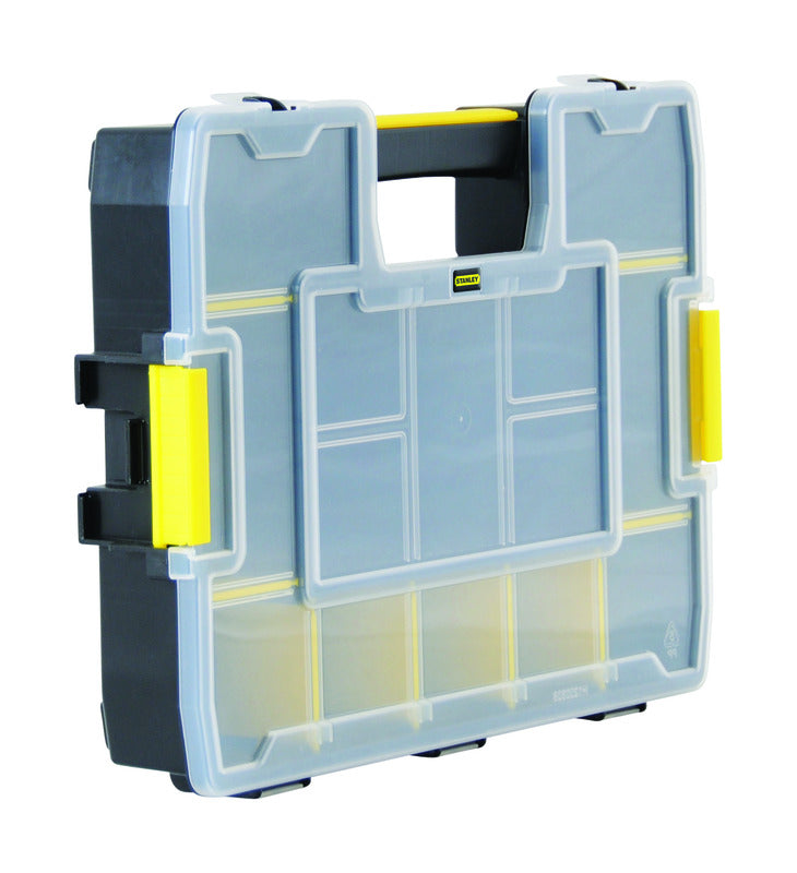 STANLEY Sort Master Junior 14.8 in. Organizer Black/Yellow
