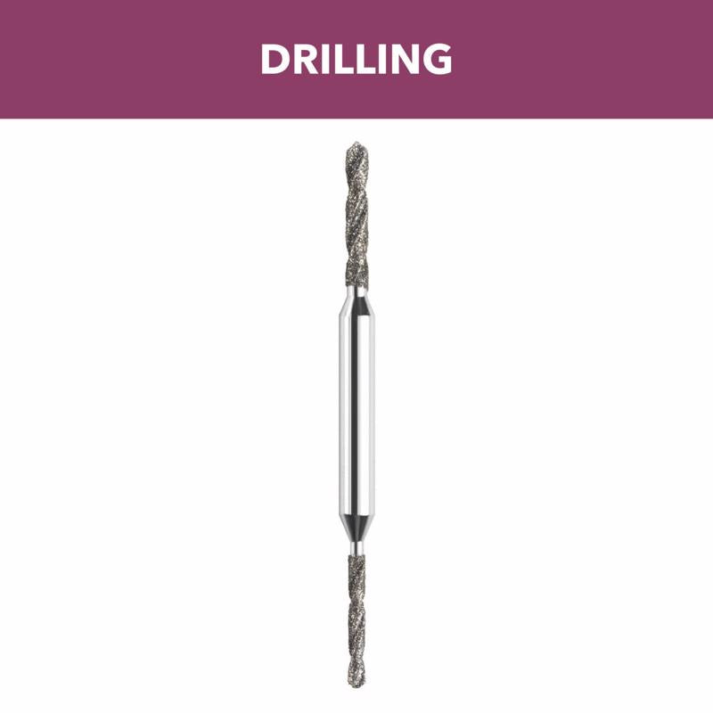 Dremel 1/16 and 3/32 in. X 2 in. L Diamond Drill Bit 1 pc