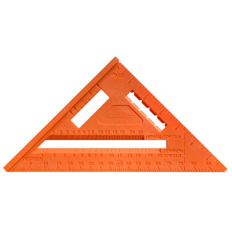 Johnson Structo-Cast 7 in. L X 10 in. H Polystyrene Rafter Square