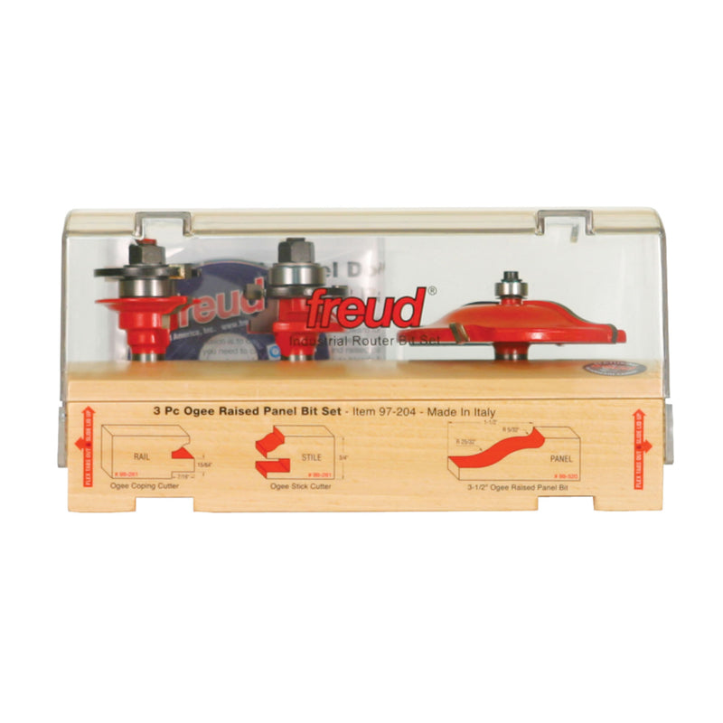 Freud Router Bit Set 3 pc