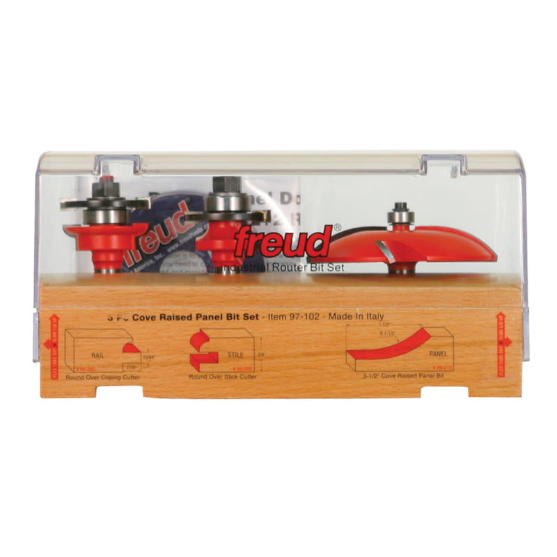 Freud Router Bit Set 3 pc
