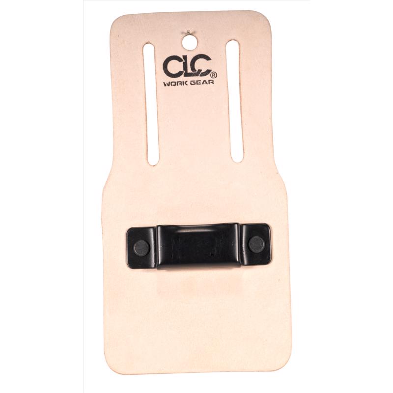 CLC Leather Cip Tape Rule Holder 3.4 in. L X 6.5 in. H Tan