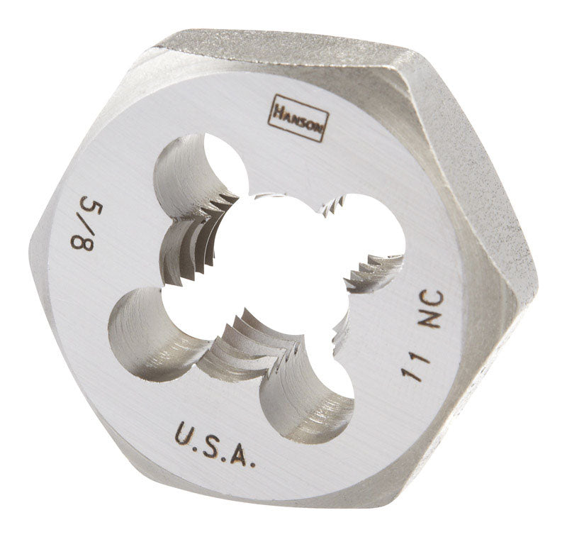 Irwin Hanson SAE 5/8 in. Hexagon Die