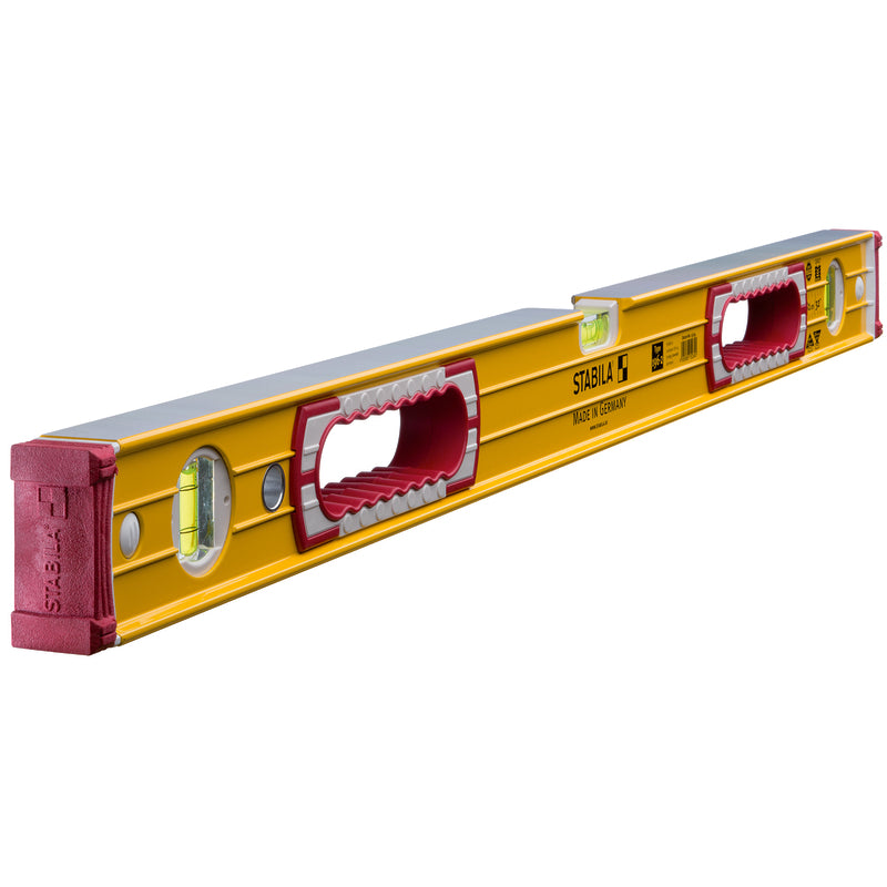 STABILA 32 in. Aluminum Type 196 Heavy Duty Level 3 vial