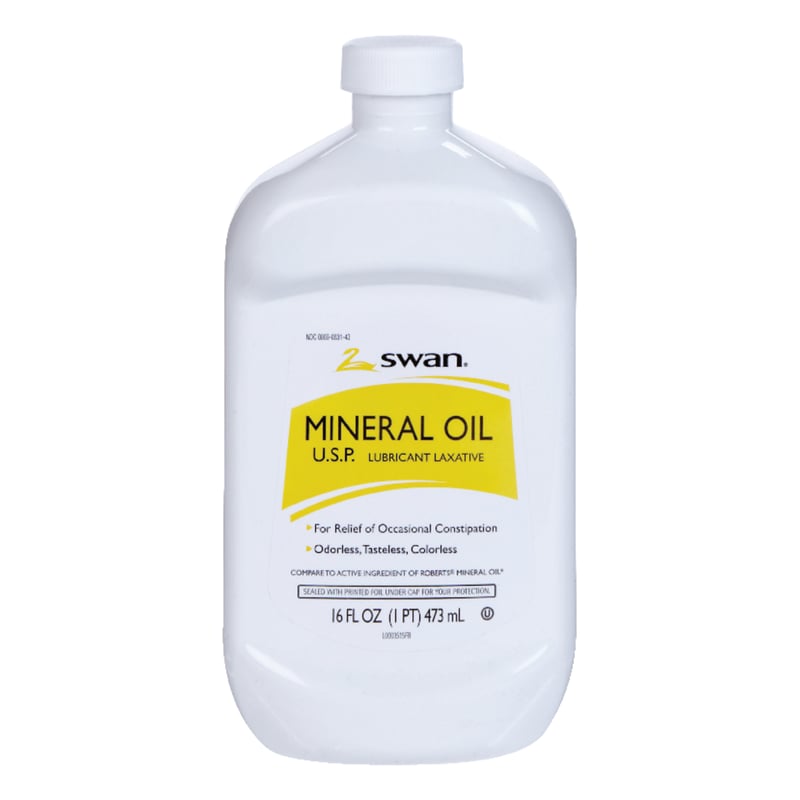 Swan Mineral Oil 16 oz 1 pk
