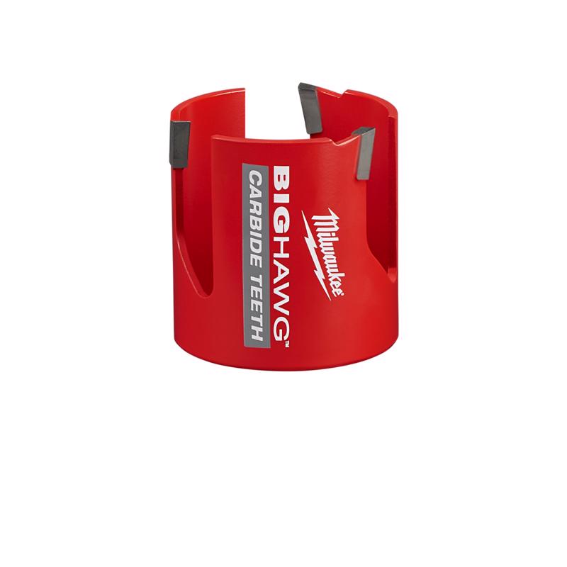 Milwaukee BIG HAWG 2-3/4 in. Carbide Tipped 3 Tooth 2.44 in. L X 7/16 in. D Hole Saw