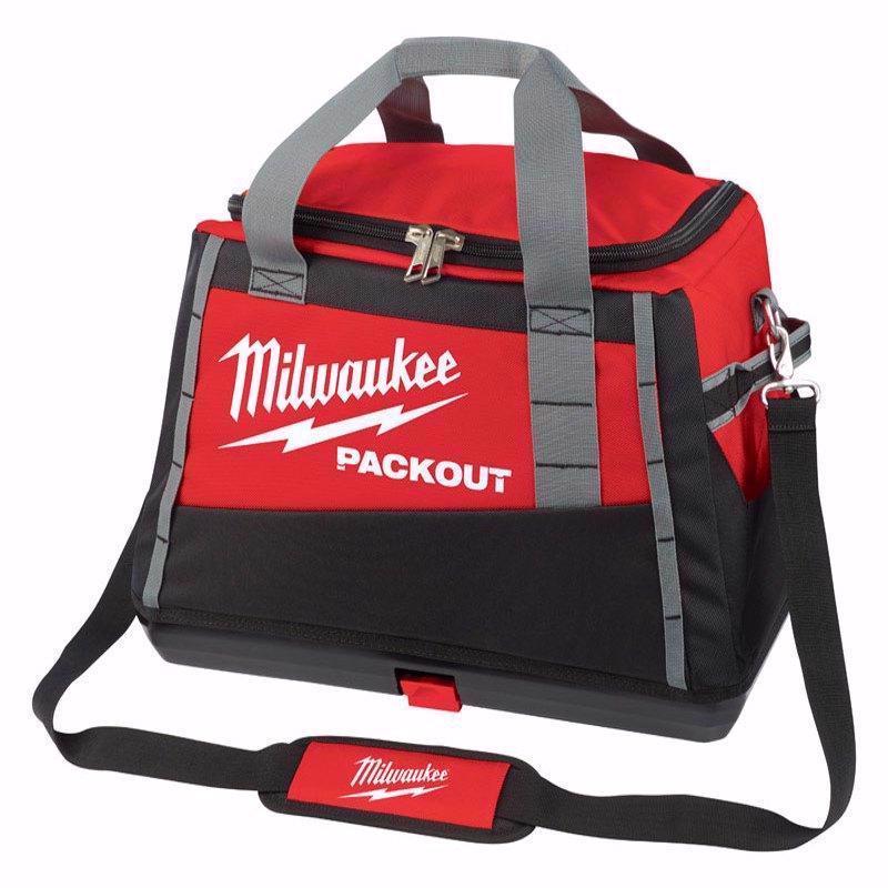 Milwaukee Packout Ballistic Nylon 20' Tool Bag 3 pocket Black/Red 1 pc