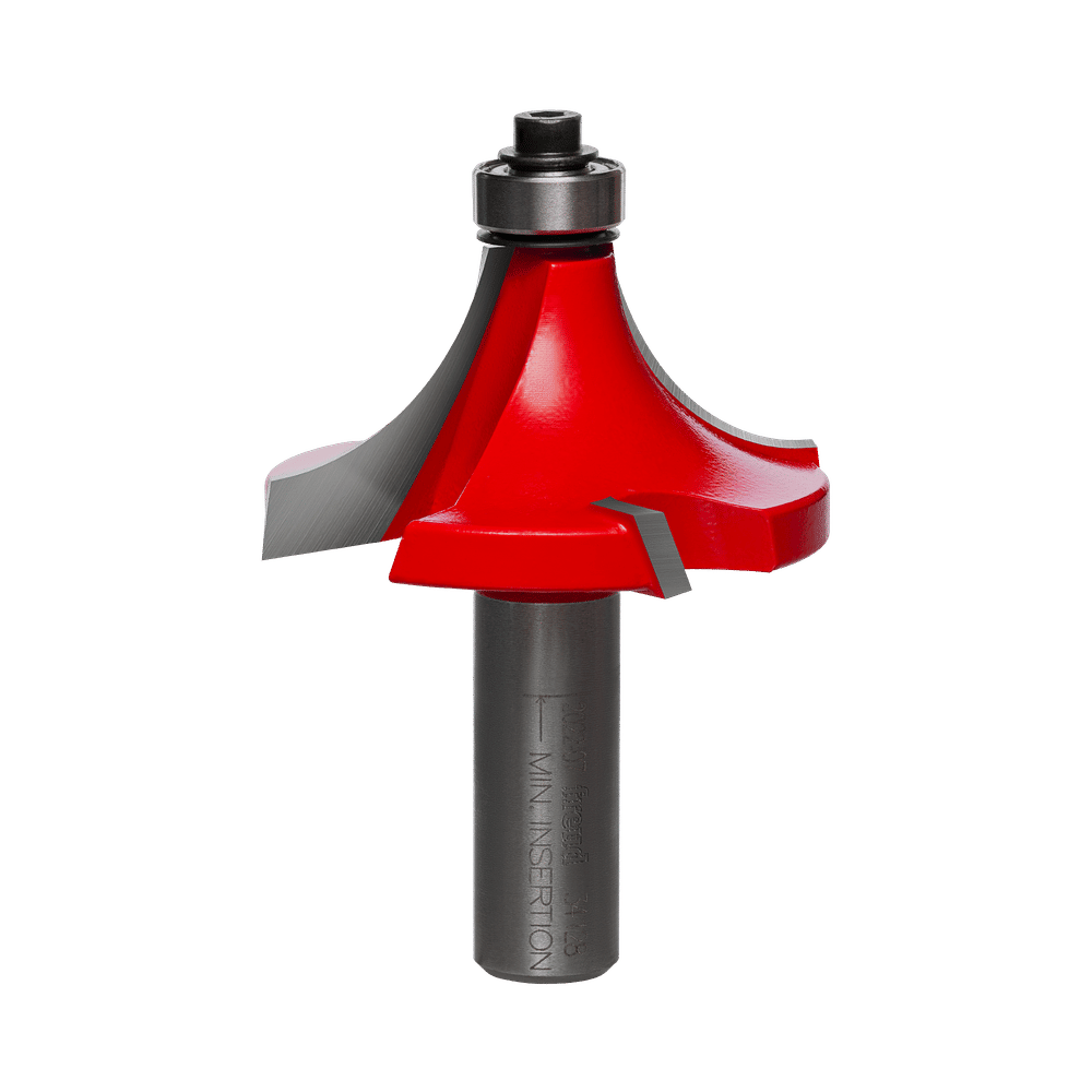 Freud 2 in. D X 3/4 in. X 2-7/8 in. L Carbide Rounding Over Router Bit