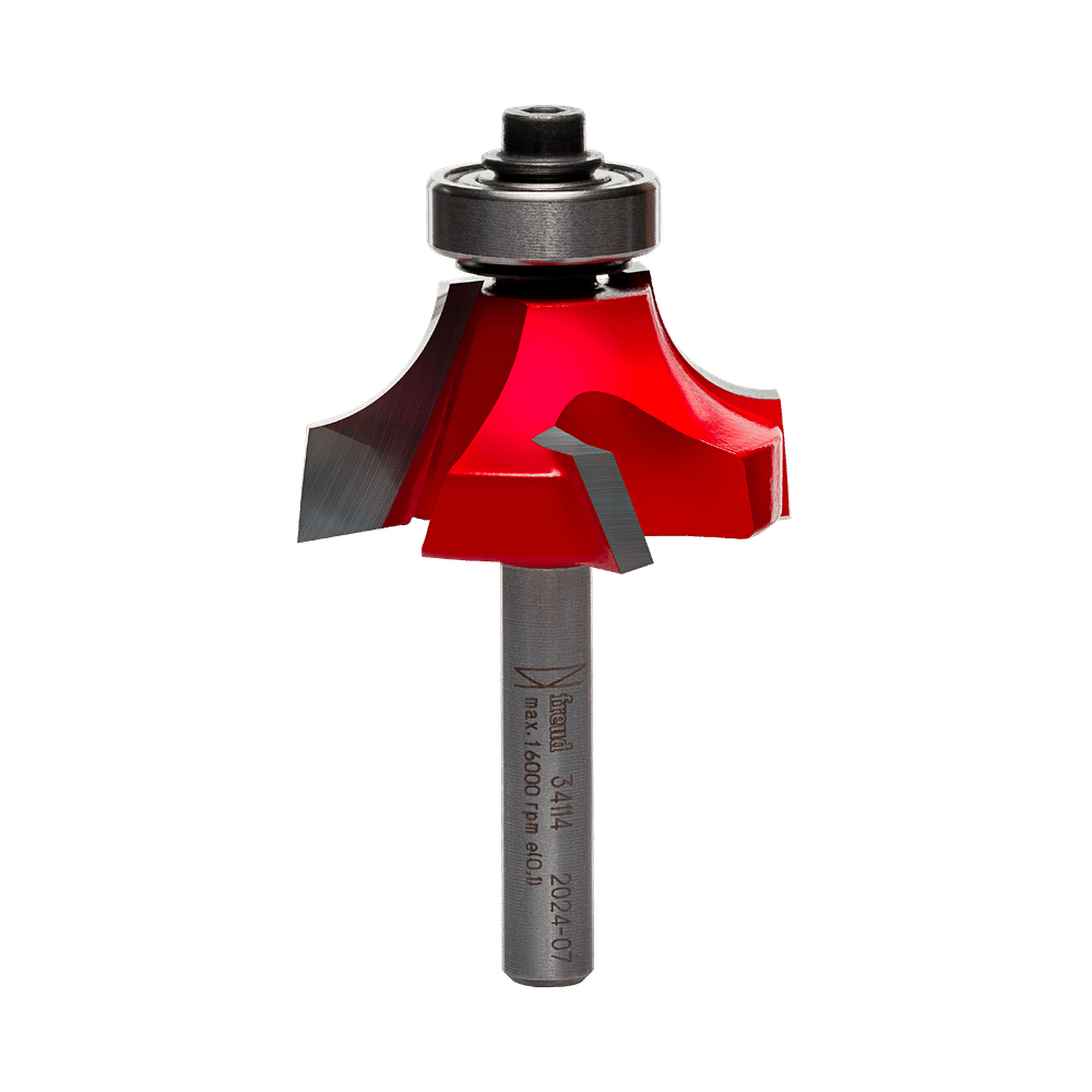 Freud 1-3/8 in. D X 3/8 in. X 2-3/16 in. L Carbide Rounding Over Router Bit