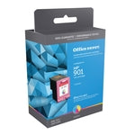 Office Depot Remanufactured Tri-Color Ink Cartridge for HP 901, 1 pk