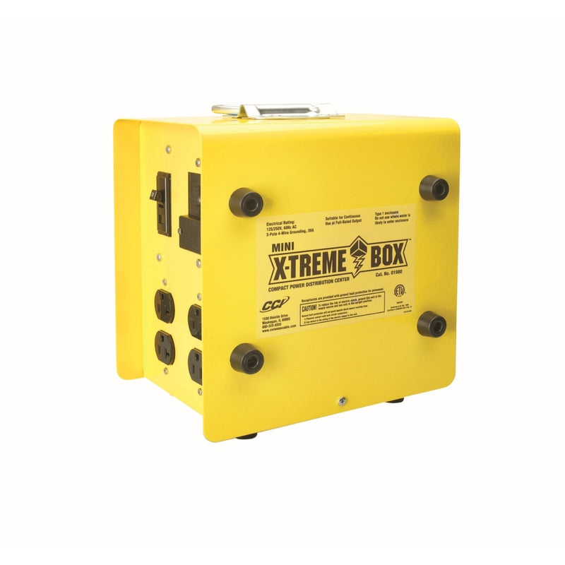 Southwire 8 outlets Temporary Power Distribution Yellow
