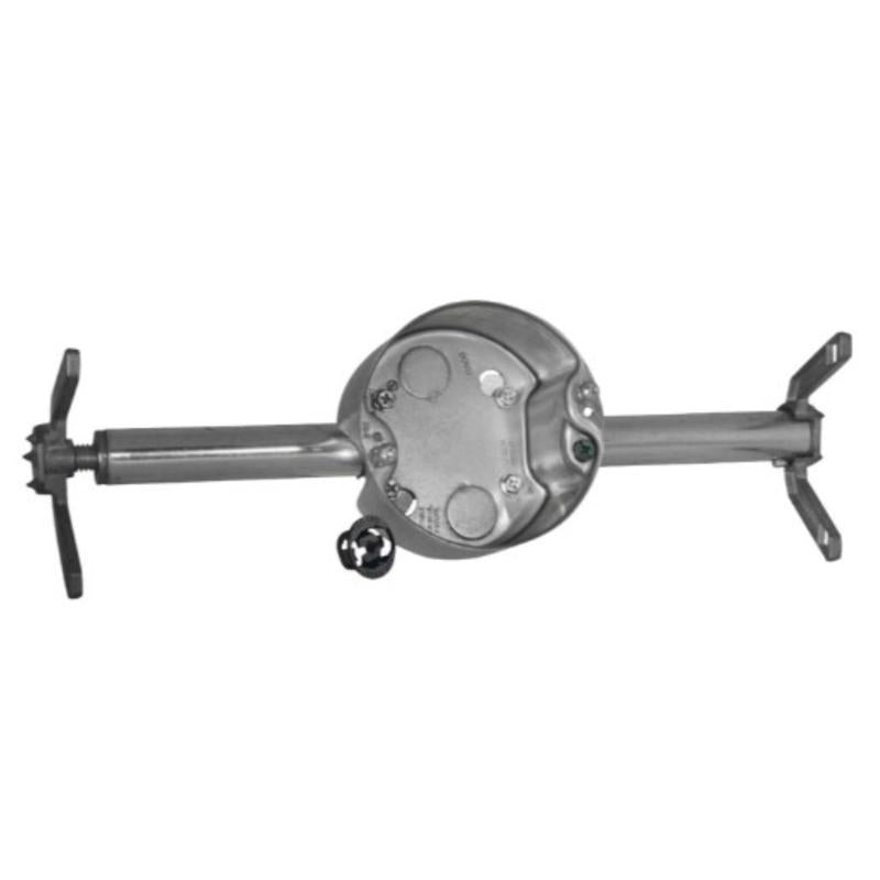 Southwire Old Work Round Steel Ceiling Box