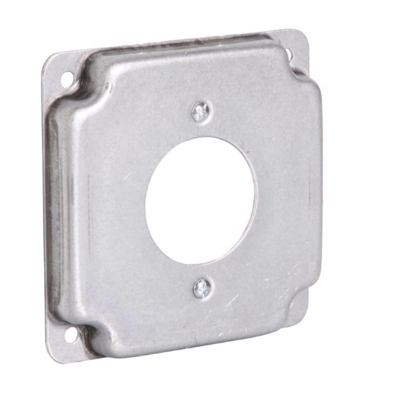 Southwire Square Steel 1 gang 4 in. H X 4 in. W Box Cover