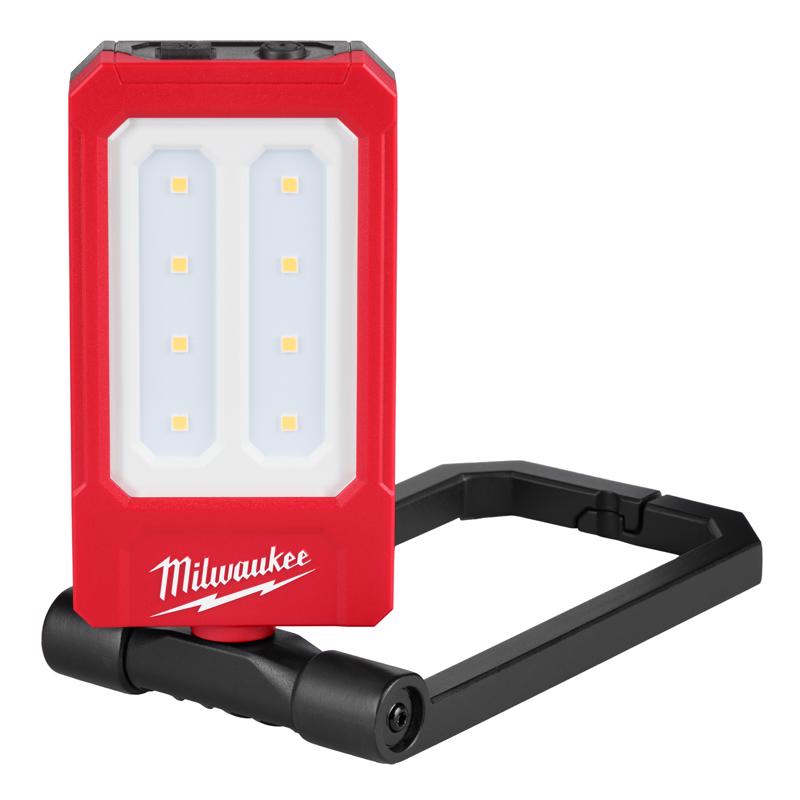 Milwaukee 500 lm Black/Red LED Rechargeable Charge Light