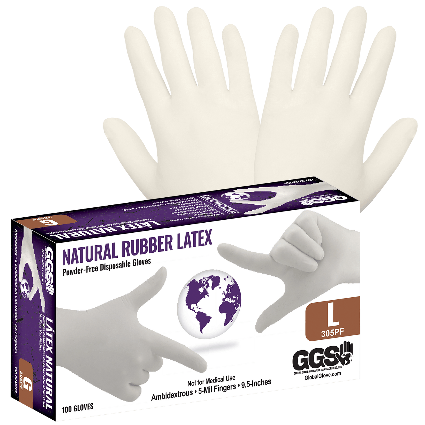 Latex Gloves 305PF
