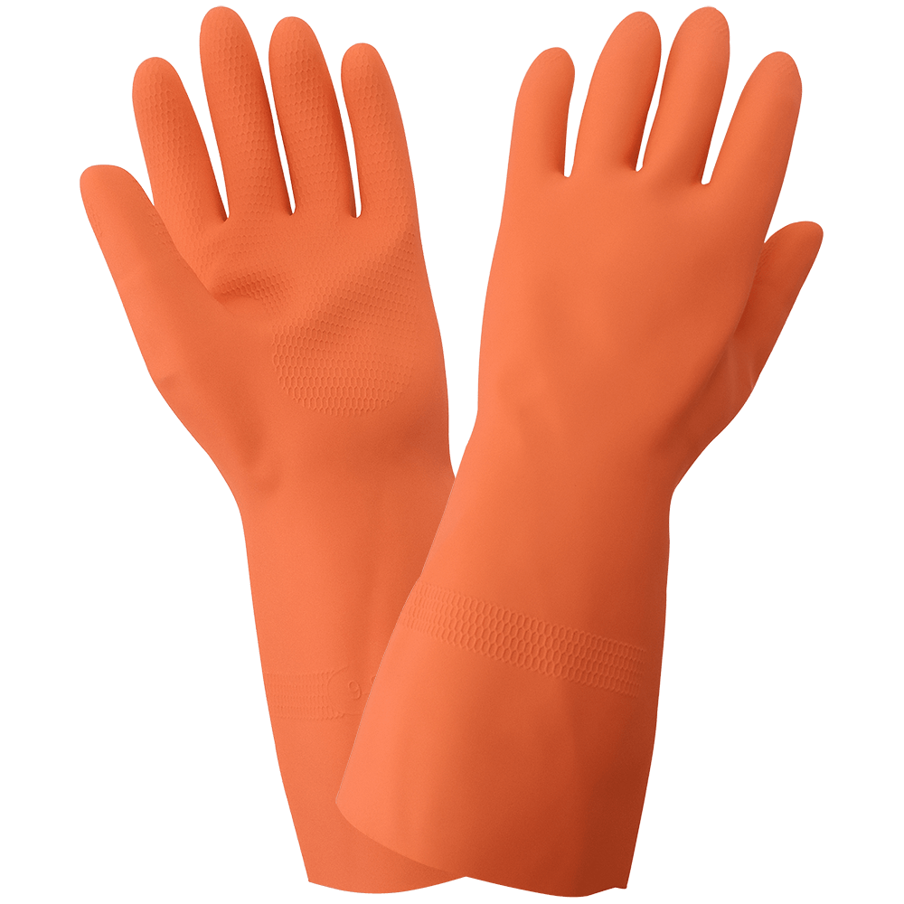 Flock-lined Latex Gloves 30FT
