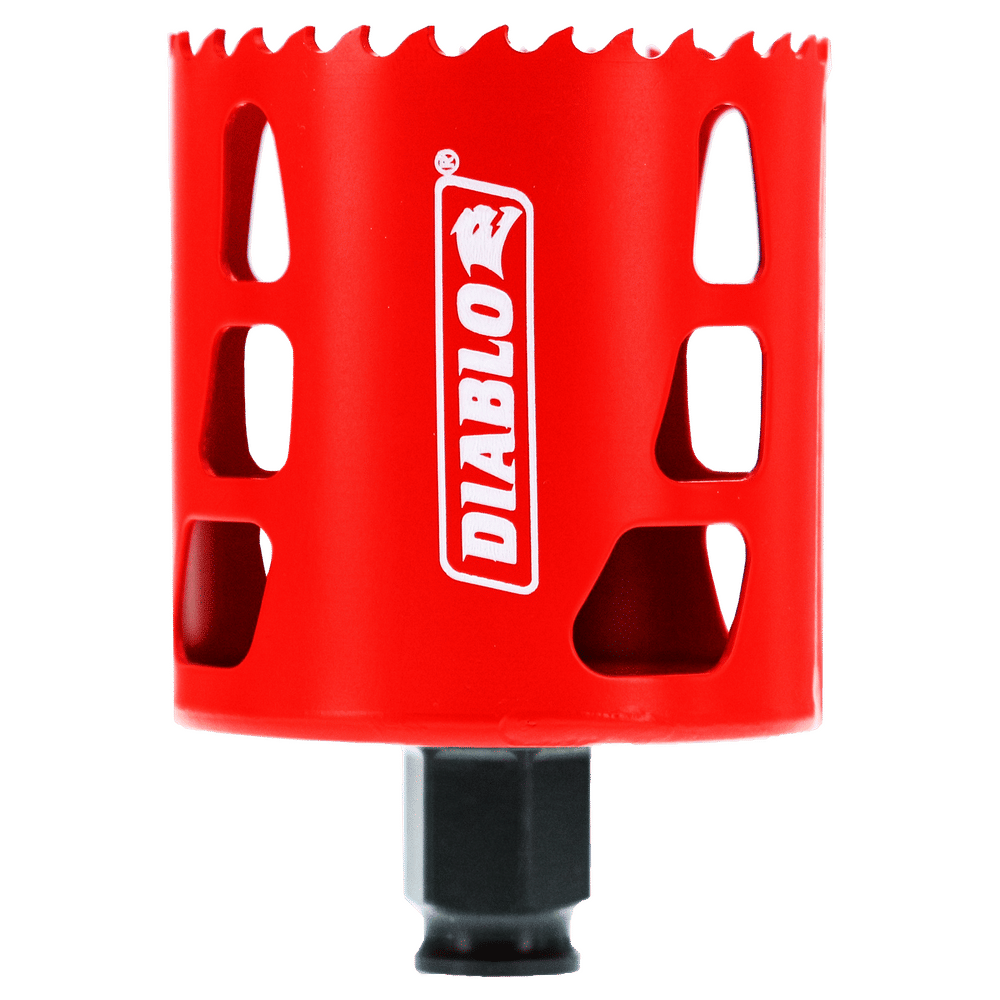 Diablo Snap-Lock Plus 2-9/16 in. Bi-Metal 2-3/8 in. L X 3/8 in. D Hole Saw