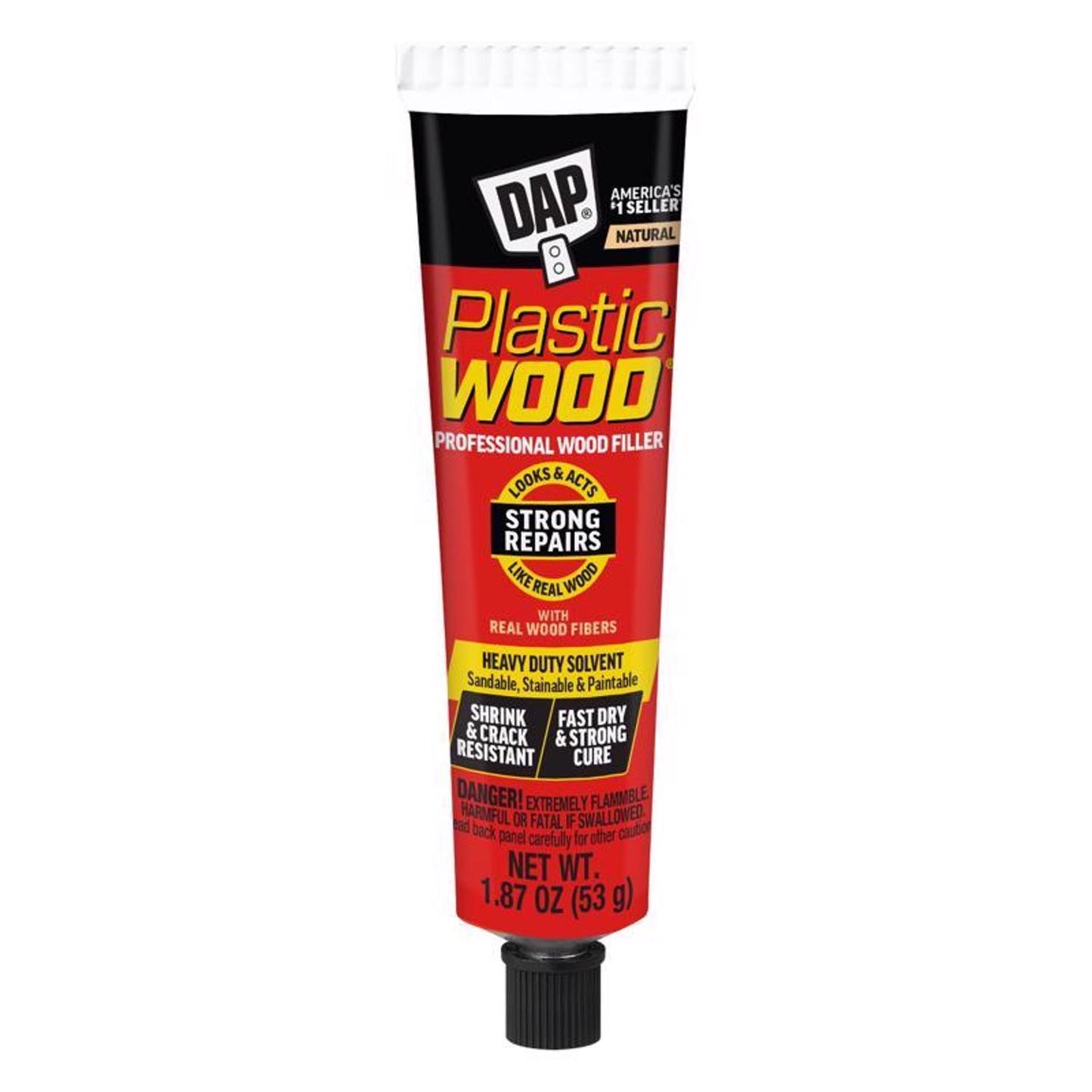 FILLR PLSTCWOOD1.8OZ NAT