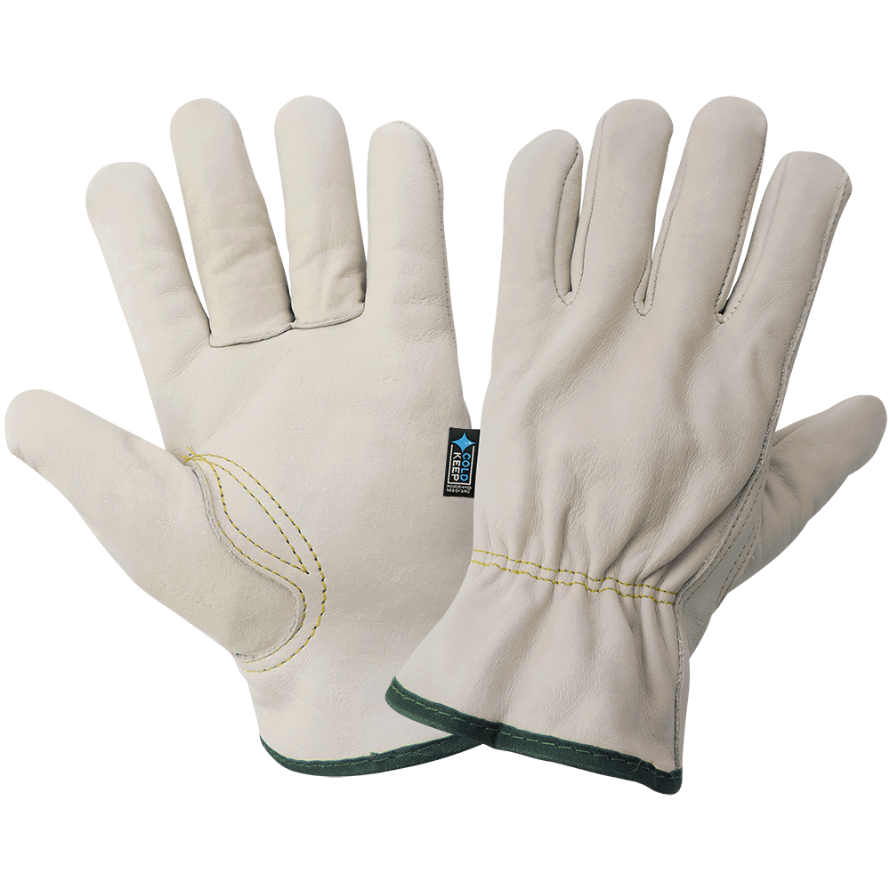 Grain Cowhide Driver Insulated Gloves 3200CTH