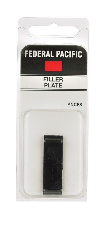 Connecticut Electric Federal Pacific 1 space 2 circuits Surface Mount Filler Plate